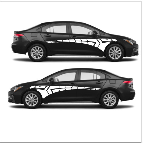 Car Stickers Side Door Beautiful Pattern, Car Stickers Side Door , car